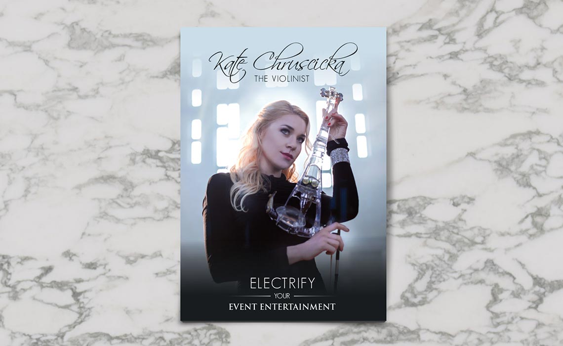Kate Chruscicka Violinist Brochure