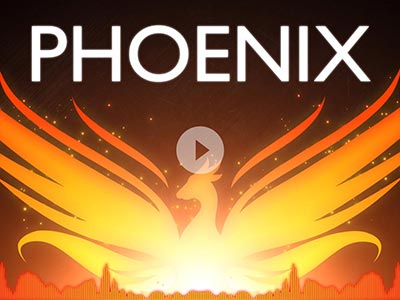 Fall Out Boy 'The Phoenix' Lyrics Kinetic Typography Animation